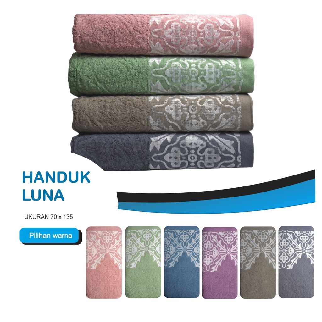 Handuk Mandi Katun Dewasa Ukuran 70x135cm Classic - Sandy Collection