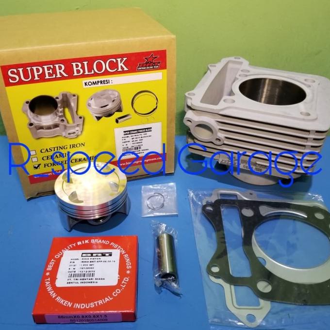 BLOK CERAMIC & FORGED PISTON BRT SATRIA FU 66.00