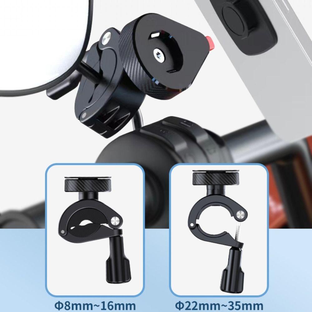 R-FLOWER Phone Holder Sepeda 360 Rotation Bracket Support Dudukan Telepon