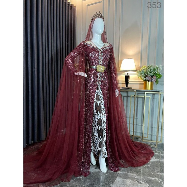 DRESS KEBAYA PENGENTEN TERBARU/KEBAYA SEQUIN/DRES PREMIUM MASA KINI//KEBAYA AKAD