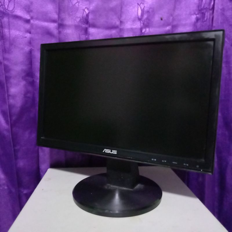 LED LCD Monitor PC Komputer CCTV Dekstop 16 inch Wide Garansi Murah Siap Pakai