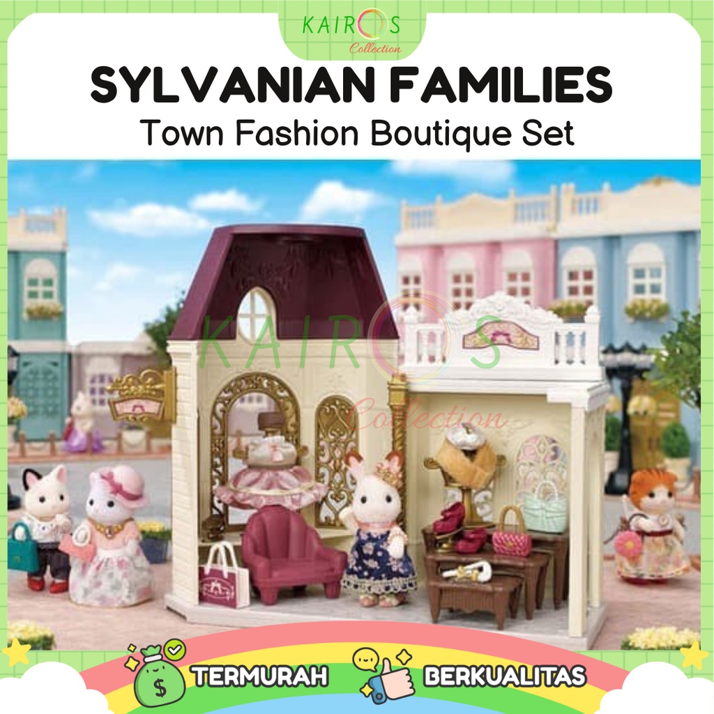 Sylvanian Families Town Fashion Boutique Set