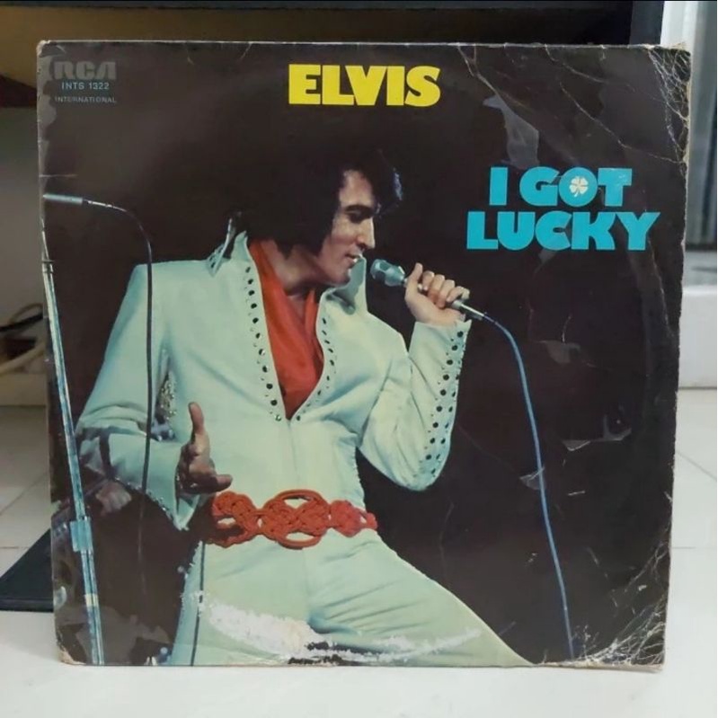 Vinyl Piringan Hitam PH 12 inch Elvis Presley I Got Lucky