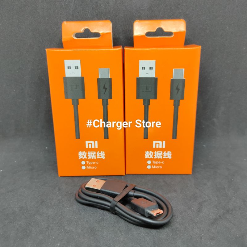 Kabel Data Xiaomi Fast Charging 2A Micro USB 1Meter