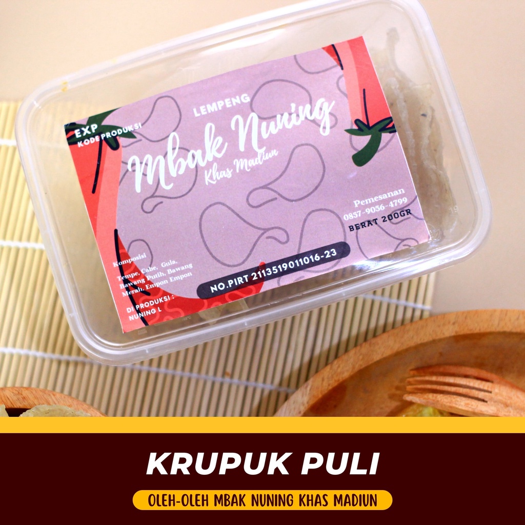 

Krupuk Puli Lempeng Khas Madiun Oleh Oleh Mbak Nuning Lempeng Asli Madiun Kerupuk Mentah Oleh Oleh Madiun