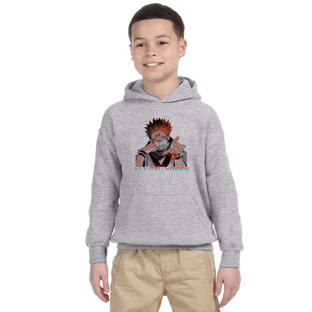 BAJU ANAK SWEATER JUJUTSU KAISEN UNTUK ANAK 2-10 TAHUN BISA COD KE247