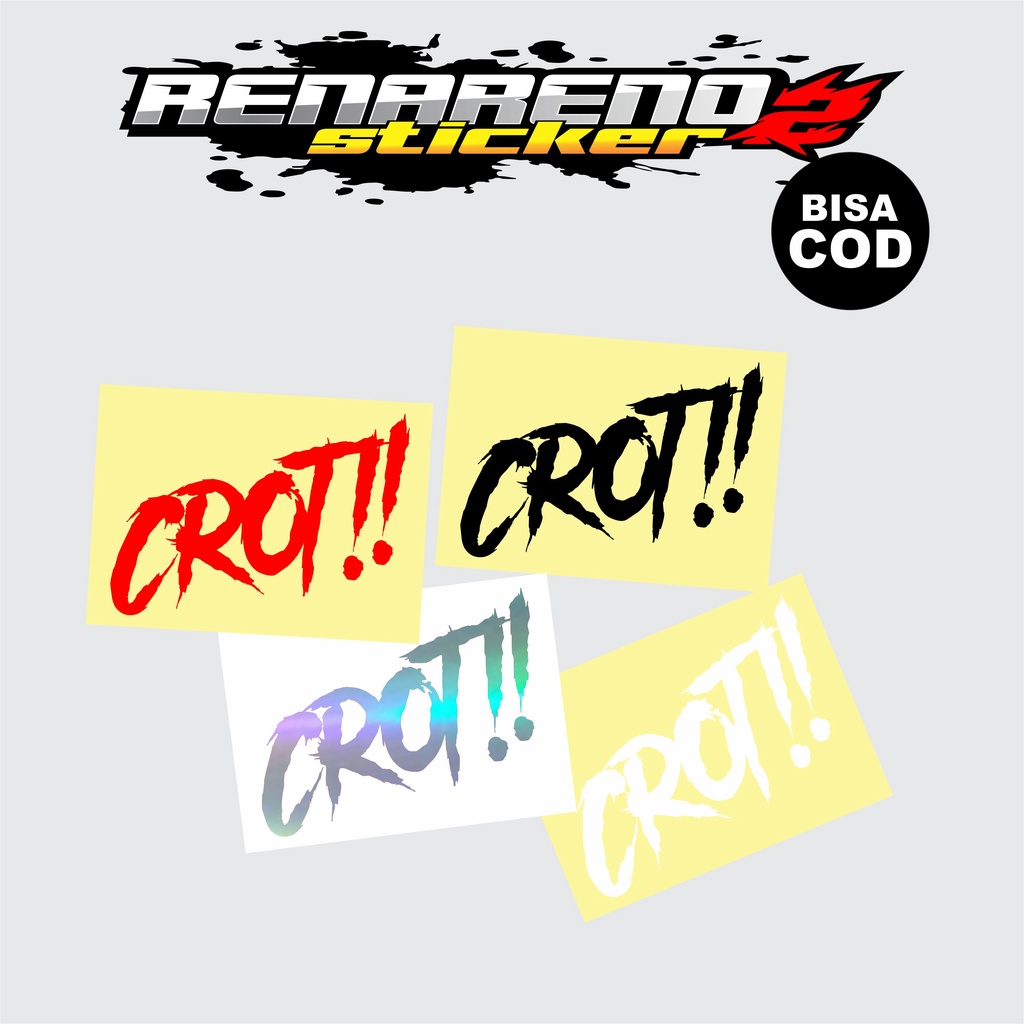 STICKER CUTTING CROT!!