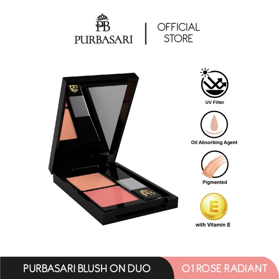 PURBASARI Blush On Duo