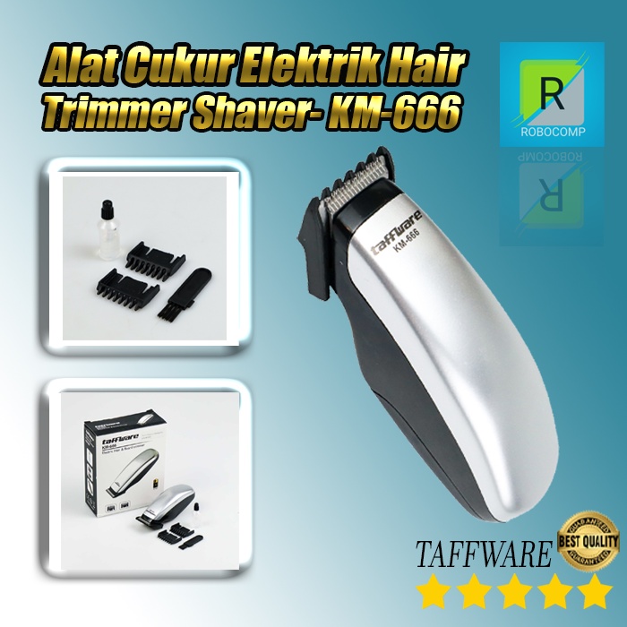 Alat Cukur Elektrik Hair Trimmer Shaver- KM-666