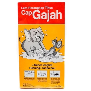 Lem tikus papan cap gajah Rat Trap Glue