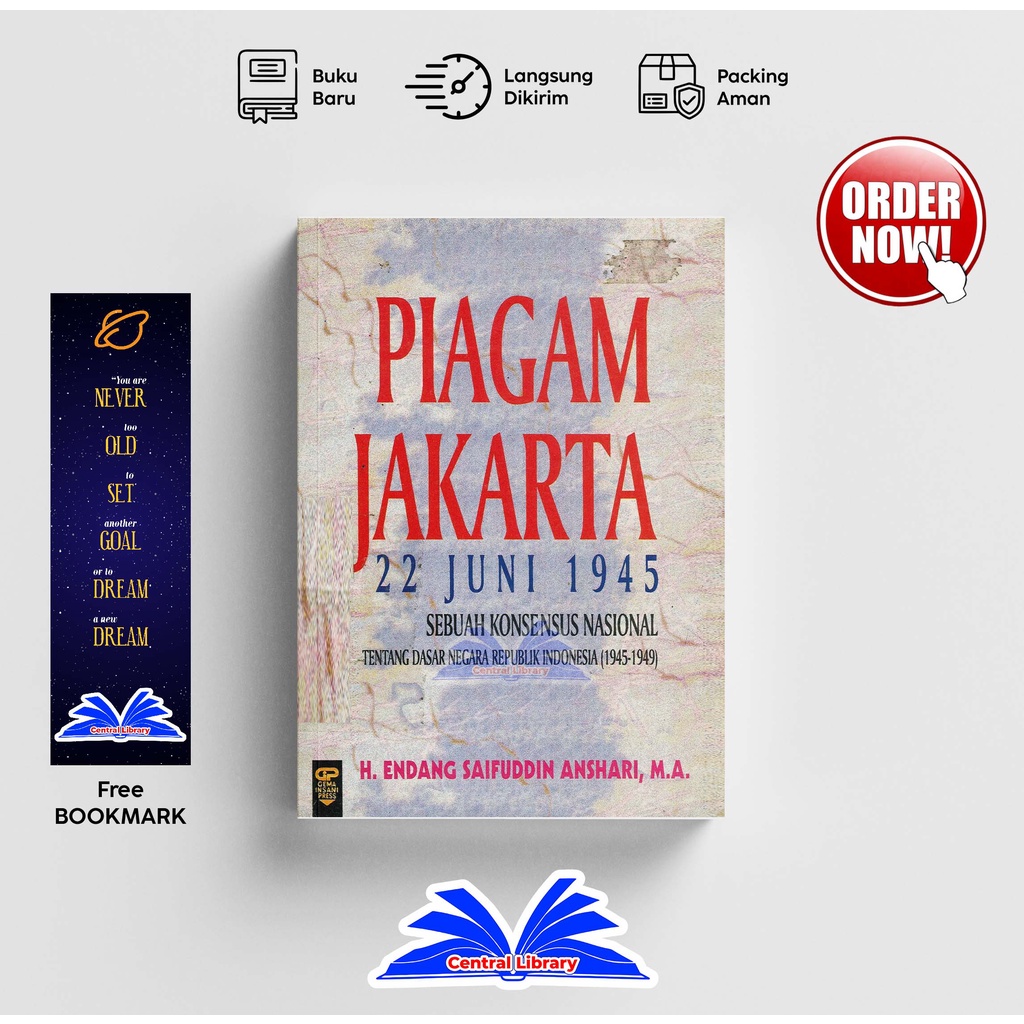 Jual BUKU PIAGAM JAKARTA 22 JUNI 1945 | Shopee Indonesia