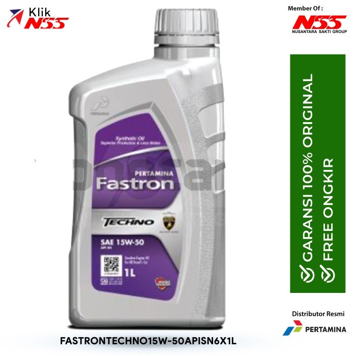 OLI MOBIL PERTAMINA - FASTRON TECHNO 15W-50 (1L)