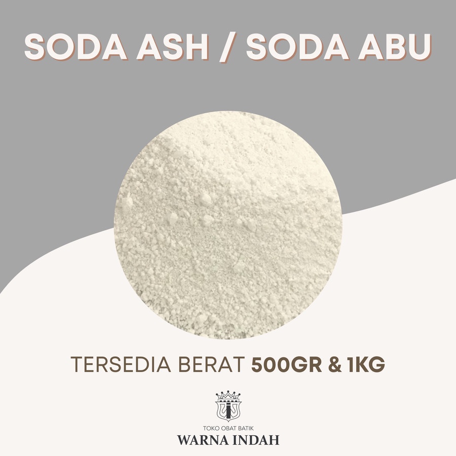 

READY STOCK SODA ABU 1KG SODA ASH TERMURAH