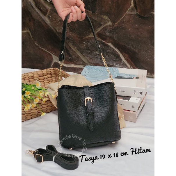 Tasya Bucket Bag Multifungsi Bisa Shoulderbag Dan Selempang