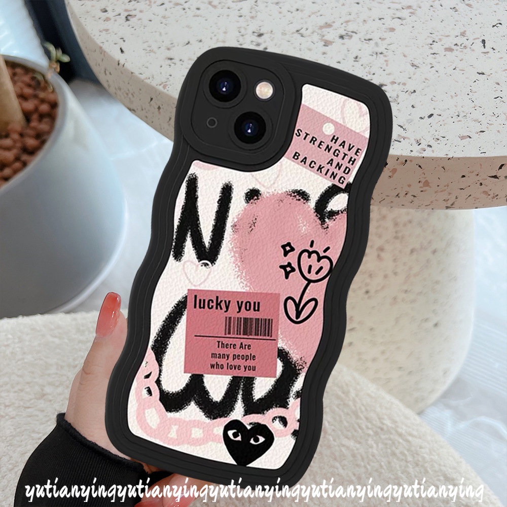 Casing Grafiti Lucu Redmi Note11 10 9 8 9s 9pro Pro 10s 11s Max Plus Redmi 10C 9T 10A 10 9 9A 9C Mi 11T Pro POCO X3 Pro M3 Trendy Brand Comme des Garcons Love Heart Soft Cover