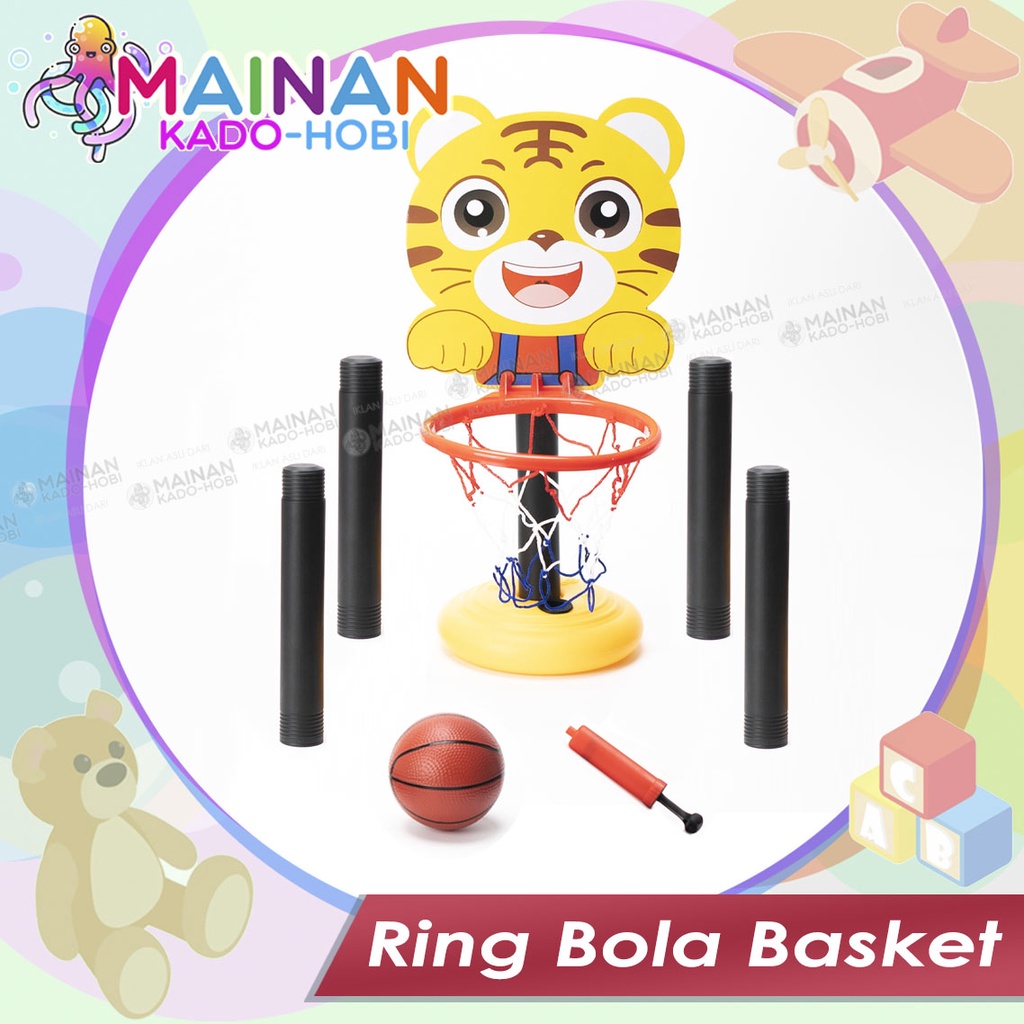 MAINAN ANAK RING BOLA BASKETBALL