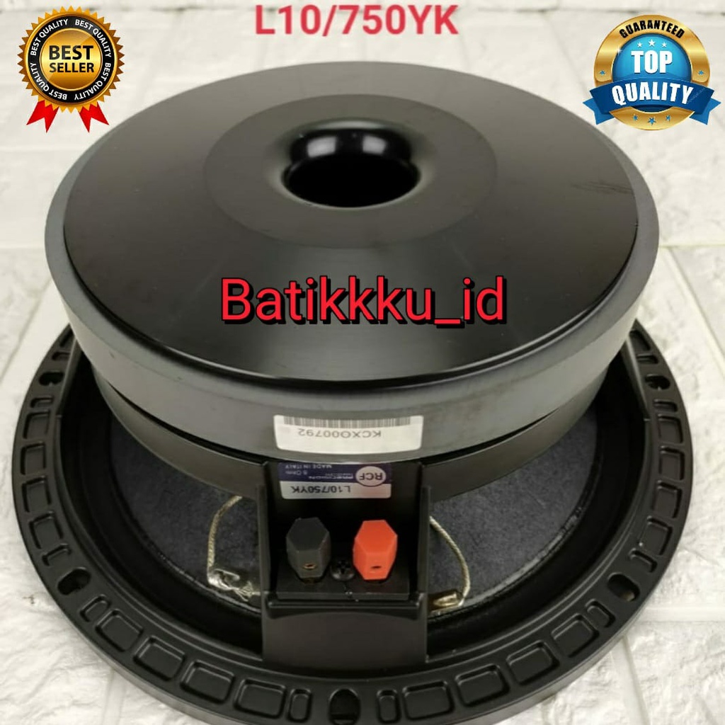 Speaker Komponen RCF LF10750YK LF 10 750 YK 10 INCH