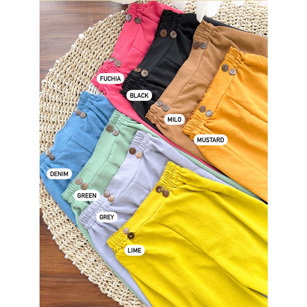 MAVLA KULOT HIGHWAIST WANITA PREMIUM MUSLIMAH CRINCKLE AIRFLOW CRINCKLE DEODORA RAYON