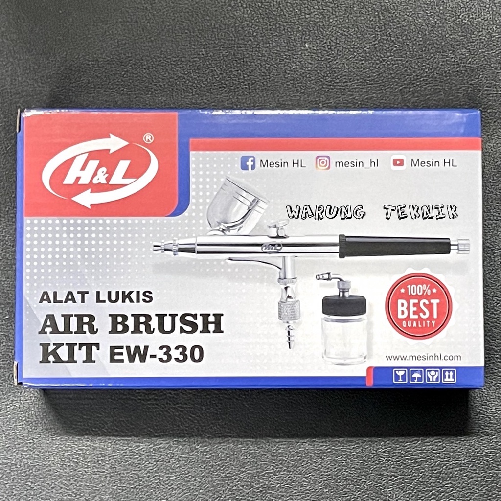 H&amp;L AIR BRUSH KIT EW-330 - AIRBRUSH - PEN BRUSH - ALAT LUKIS
