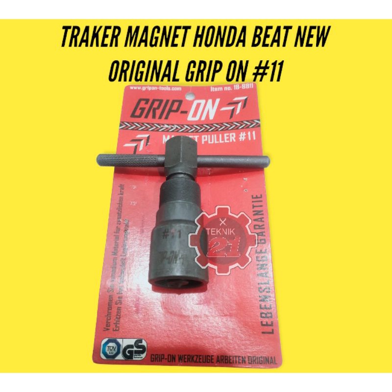 Grip On Treker Magnet Nomor 11 - Magnet Puller New Honda Beat ESP