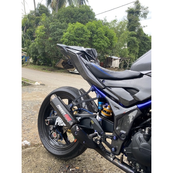 Knalpot Project one titanium r25/mt25