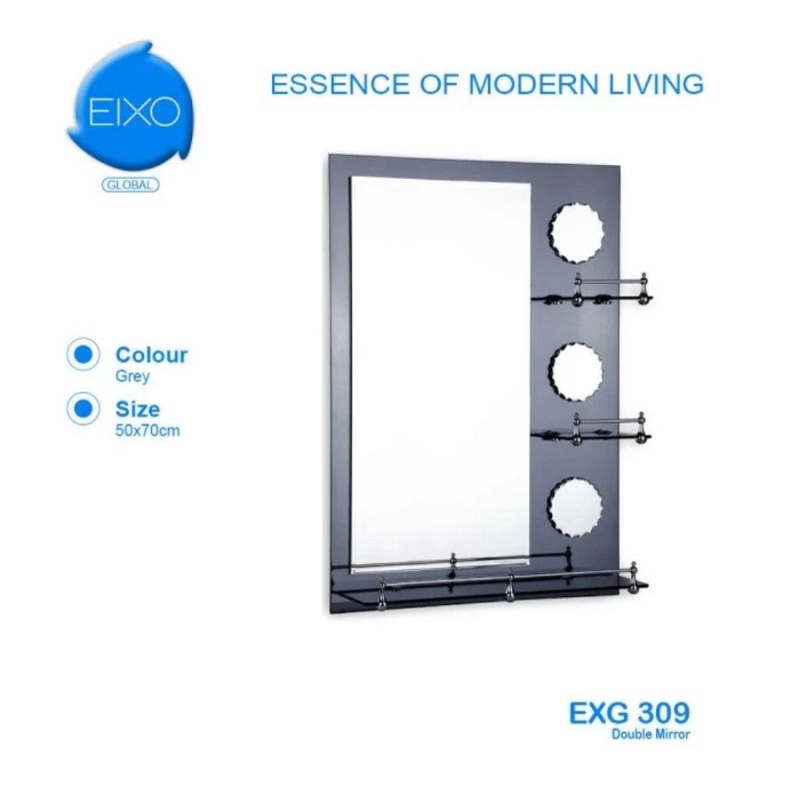 Cermin Eixo 50 x 70 cm/Mirror/Cermin Wastafel/Kaca