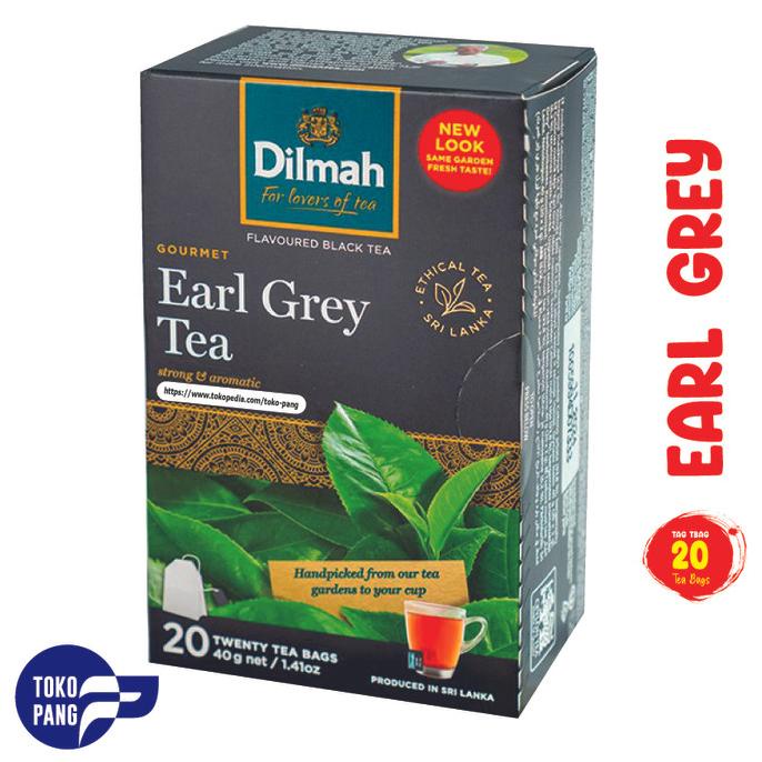 

Dilmah Earl Grey Tea [Kemasan Tag Tbag 20s]
