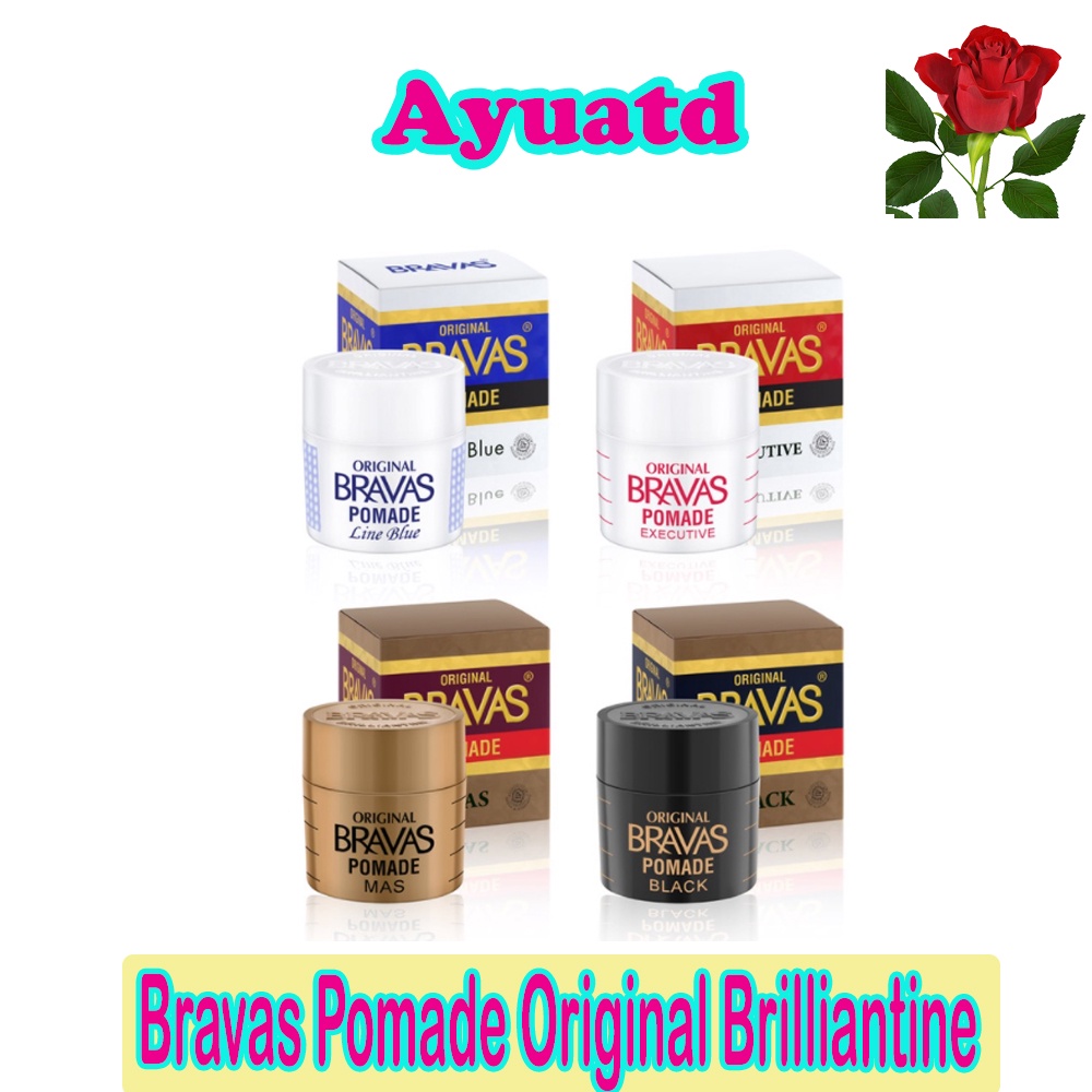 Bravas Pomade Original Brilliantine 80gr