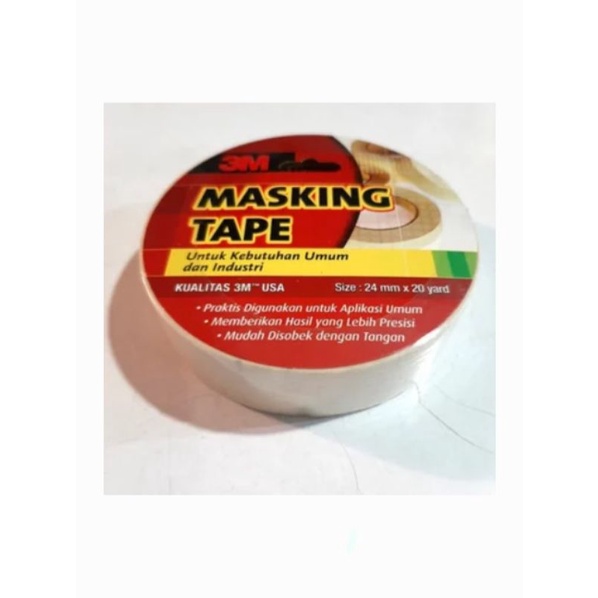 

Lem Kertas / Masking Tape 3M