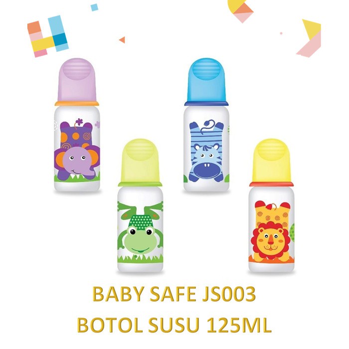 Botol Susu Bayi Baby Safe Feeding Bottle 12ml &amp; 250 ml