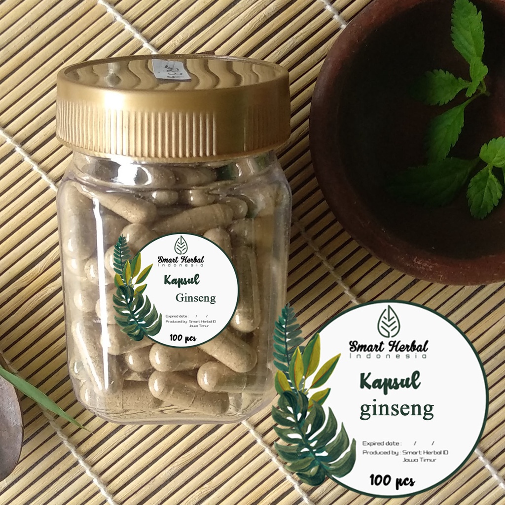 

KAPSUL GINSENG ISI 100 PCS ORGANIK