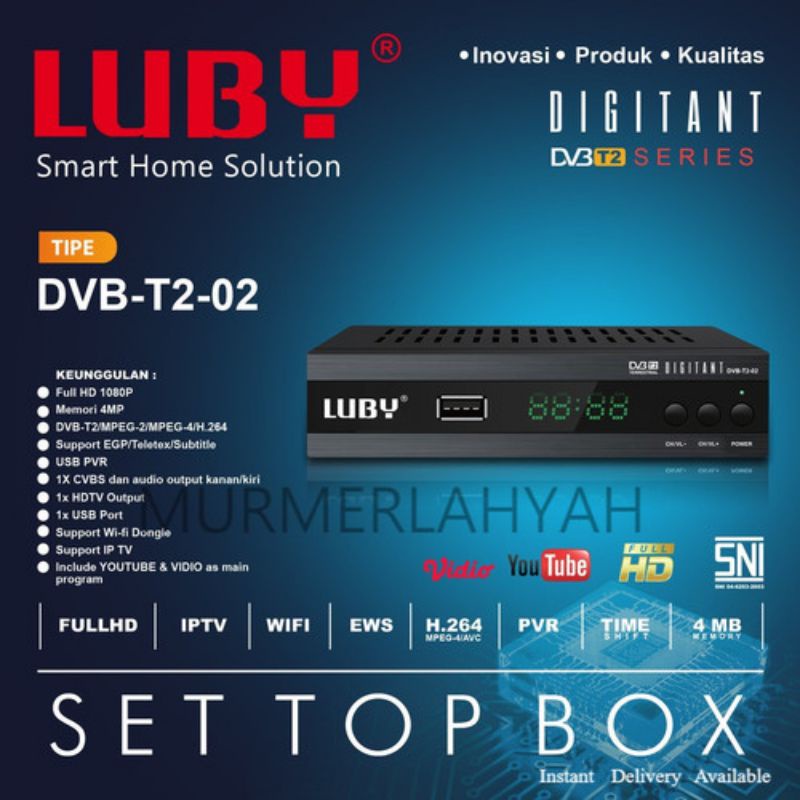 Set Top Box STB Digital LUBY