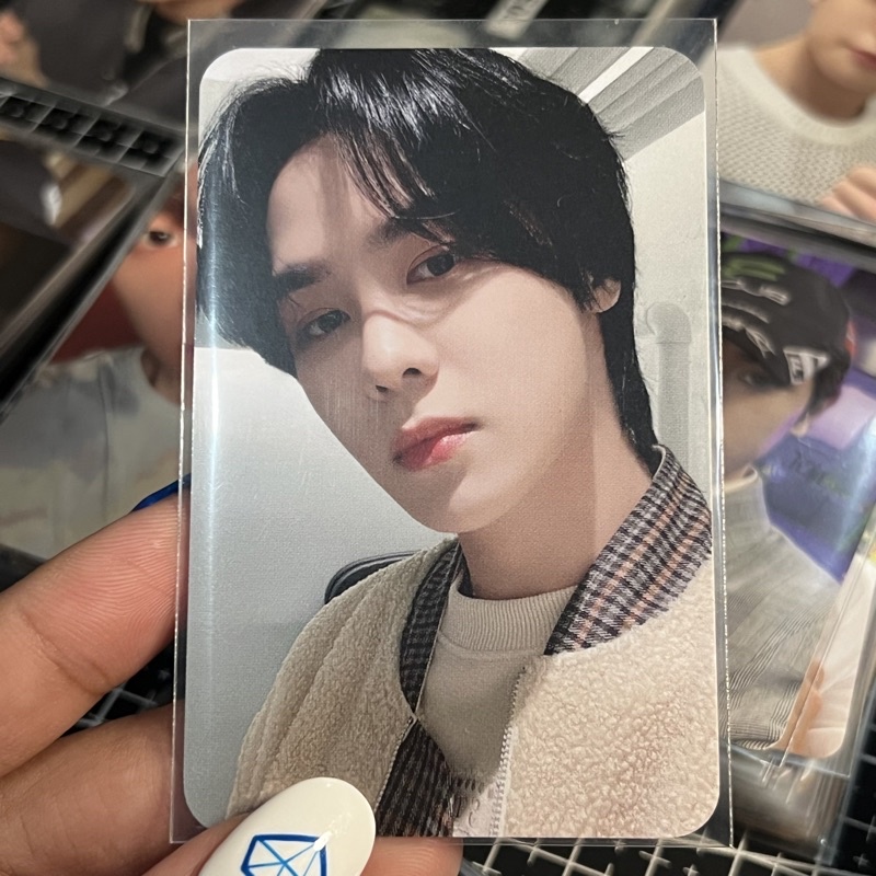 kun wayv 3rd anniversary necklace pc photocard