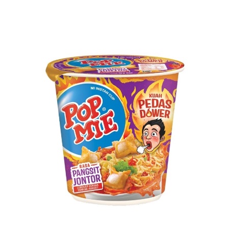 

BARU!! Pop Mie Kuah Pedas Dower Rasa Pangsit Jontor 75gr