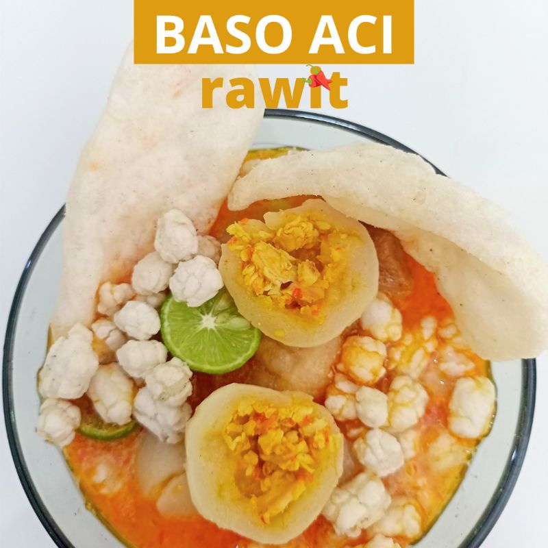 

RAWIT - BASO ACI ISI AYAM MERCON SAMBAL ASLI / BASO ACI ISTANT / BOCI KOMPLIT / BAKSO ACI / BOCI INSTAN / BASO ACI RAWIT / CILOK KUAH