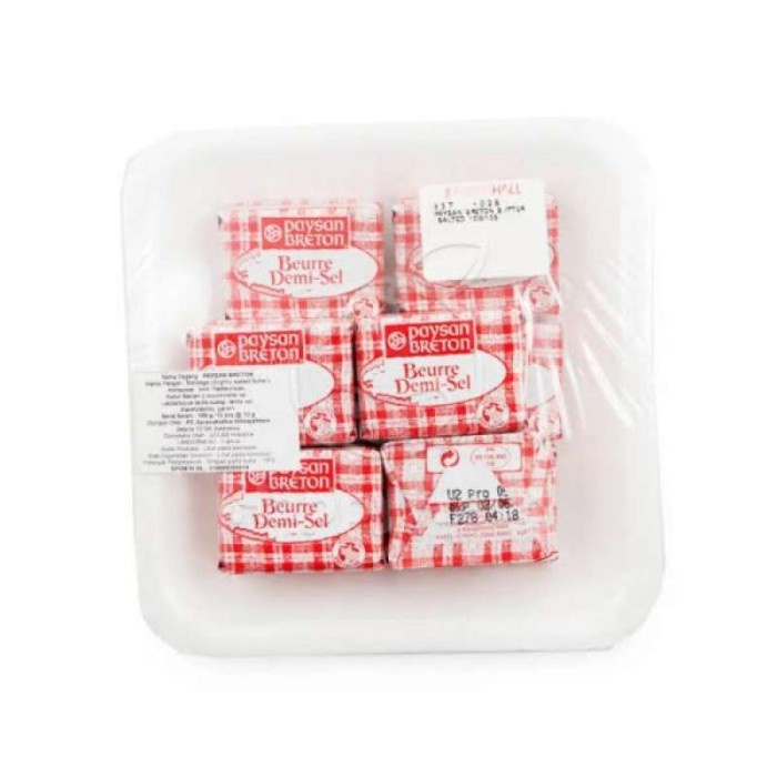 

Paysan breton butter salted 10x10gr