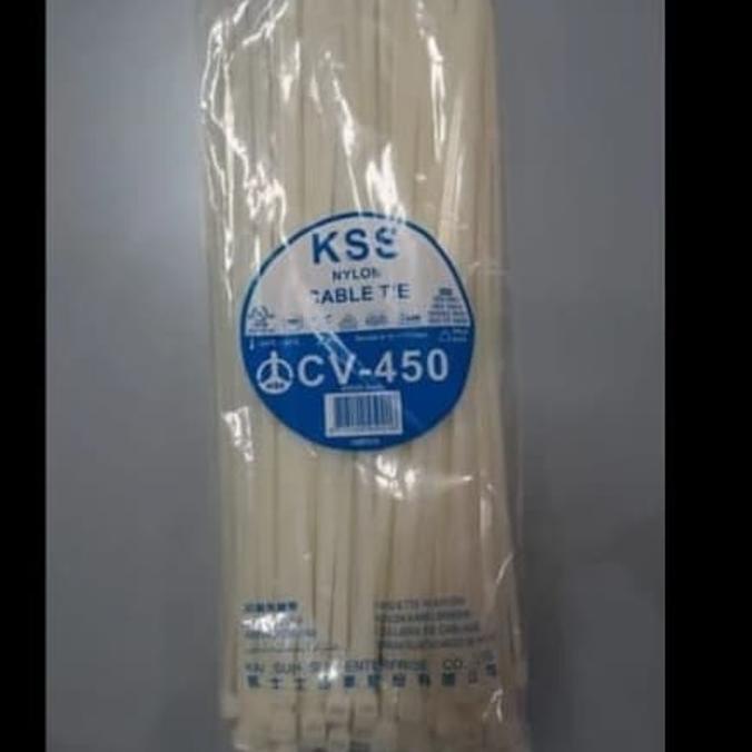 

Kabel Ties KSS CV-450 (Putih/Hitam)