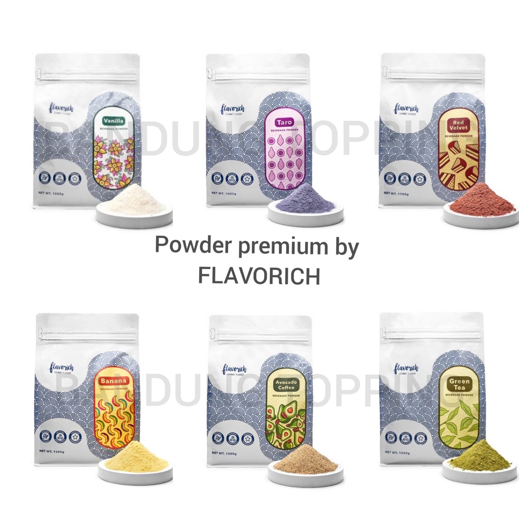 Powder Premium by Flavorich aneka rasa 1kg