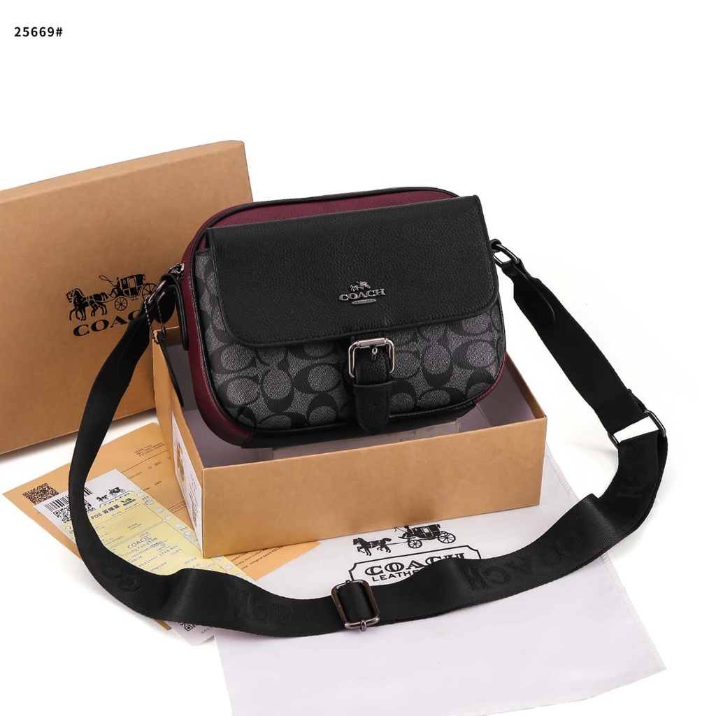 Coa Crossbody Bag's Balck Hardware 25669