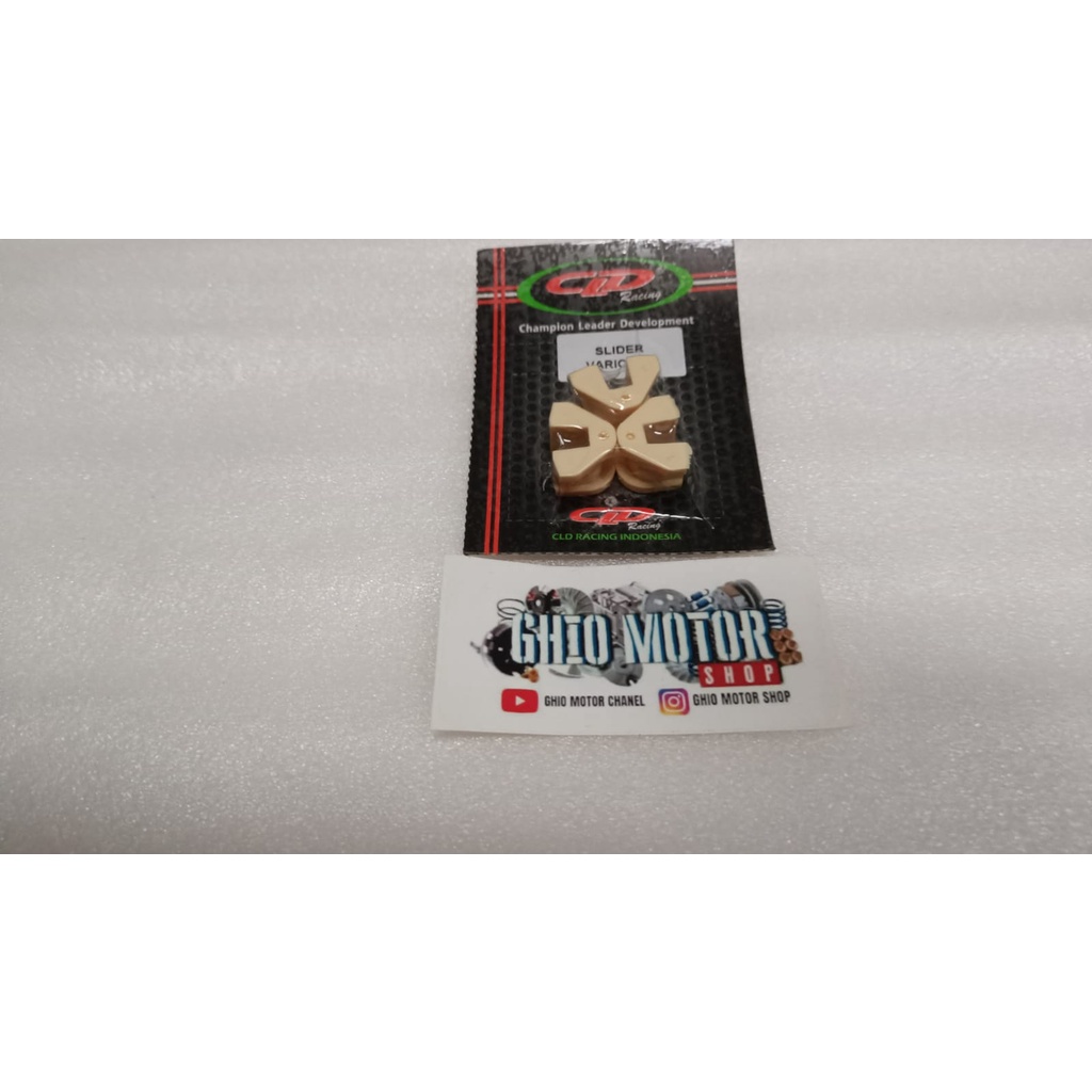 Slider Slide piece Cld Beat Deluxe Genio Scoopy Vario Pcx Vario 125 150 Slider Racing Nmax Mio Nouvo Aerox Slide Piece Bantalan rumah Roller Dumper Rumah Roller Karet Rumah roller Plastik rumah roler