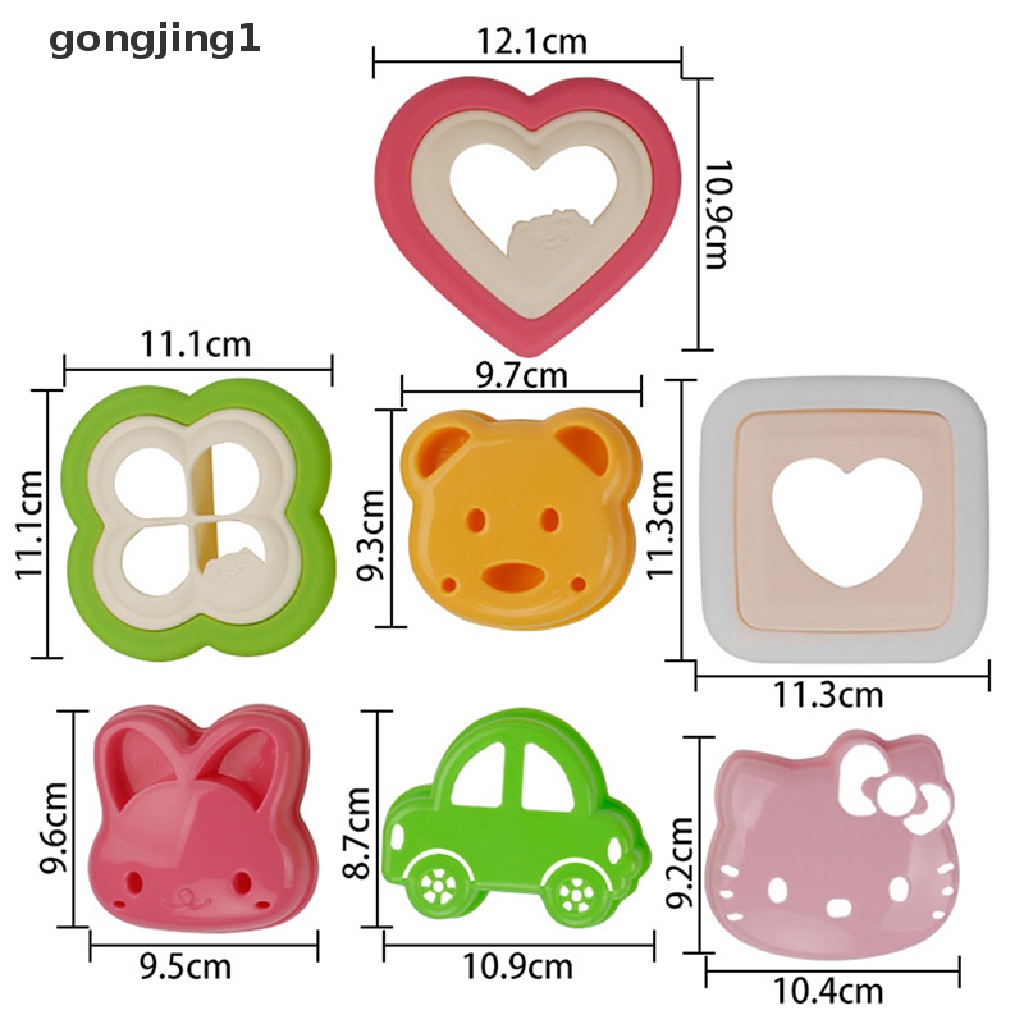 Ggg Teddy Bear Cetakan Sandwich Cetakan Bento Lunch Sandwich Bread Mold Pemotong Roti Sandwich Shapers Maker Untuk Anak ID