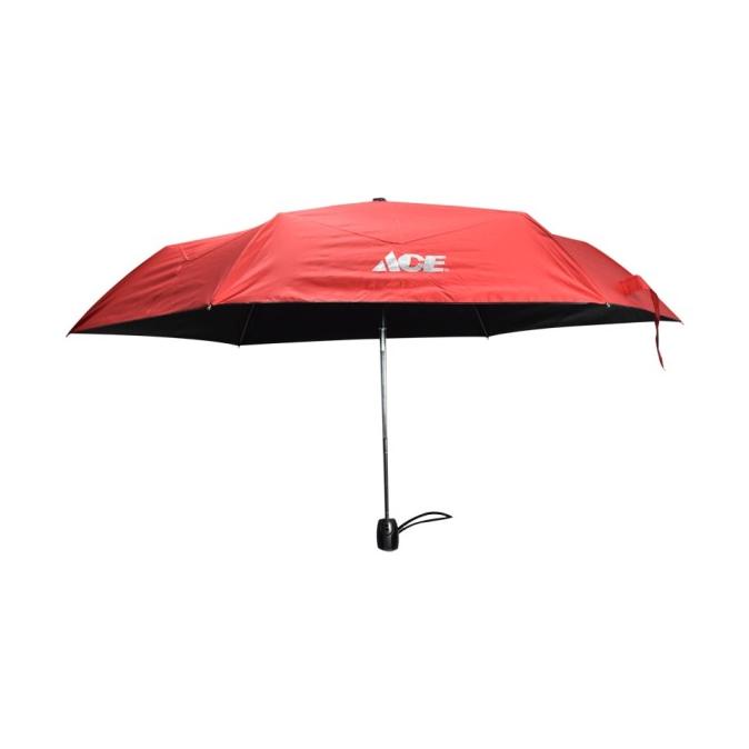 Ace Payung Lipat 88 Cm - Merah