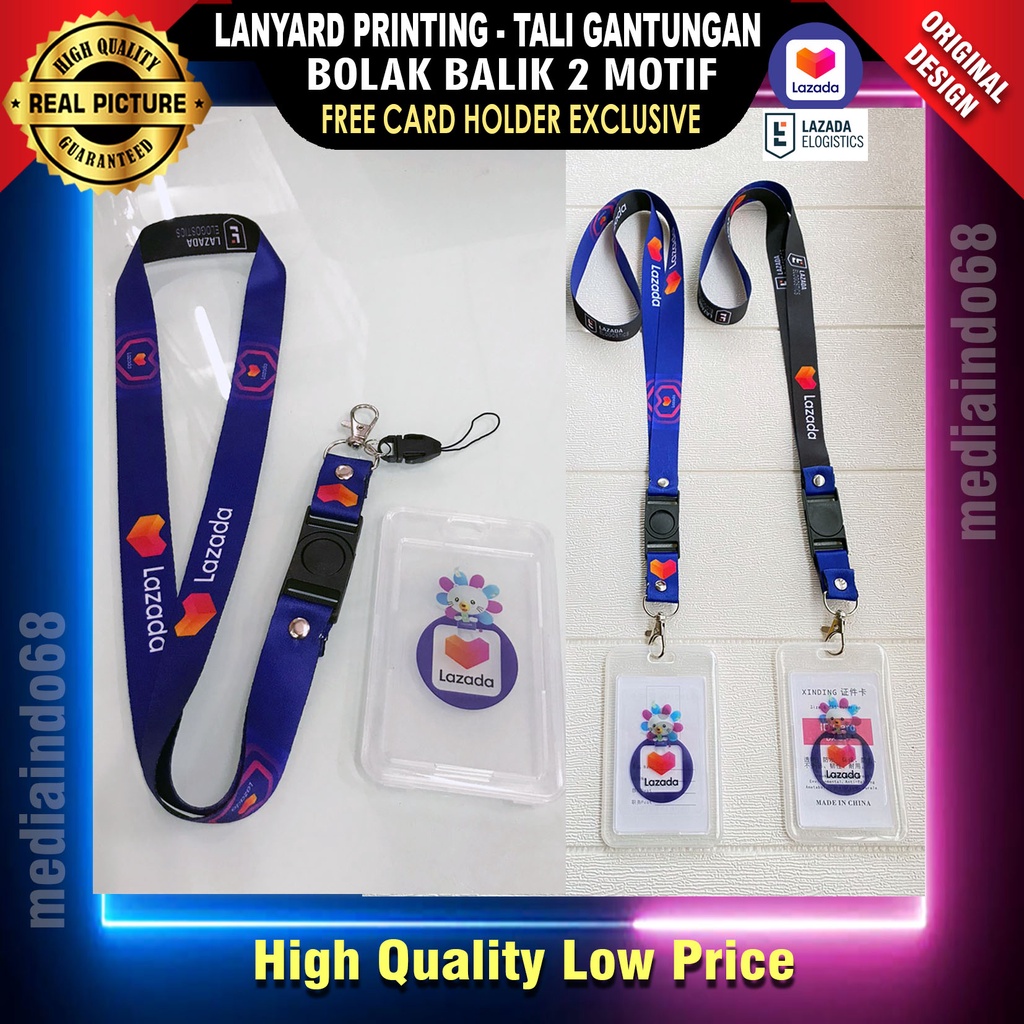 

Lanyard ID, Strap HP/Flashdisk (Ready Stock-Free Card Holder)