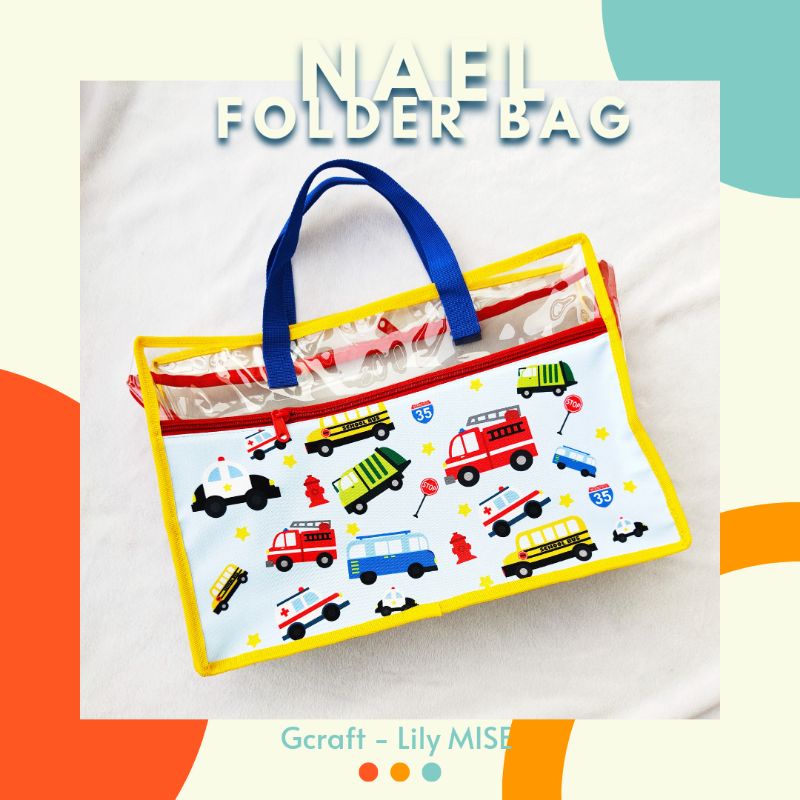 

Nael Folder bag - tas folder - tas les - tas folder pvc - tas folder mika