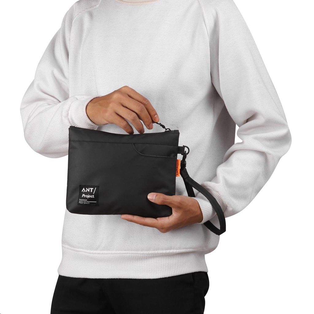 REV X ANT Clucth Bag Pria ENIGMA - Pouch Pria terbaru - Tas Tangan Waterproof