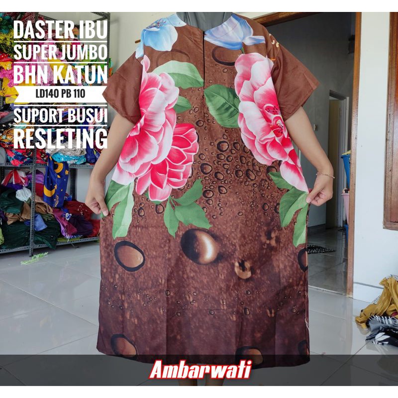 Daster super JUMBO DASTER ld140 Katun Daster JUMBO LD 140 Grosir Daster Daster bunga DASTER ibu jumb