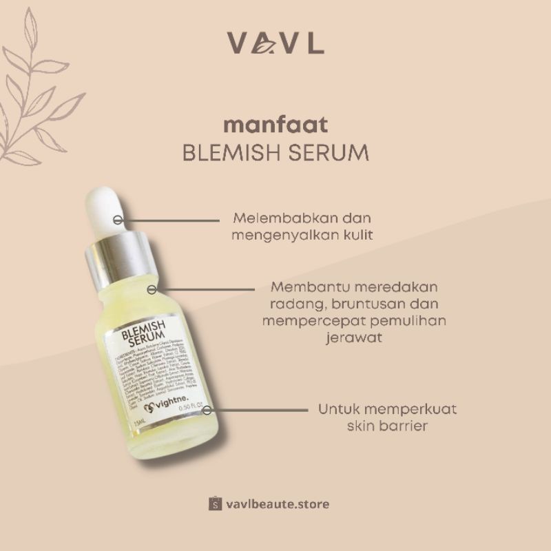 VAVL VIGHTNE BLEMISH SERUM