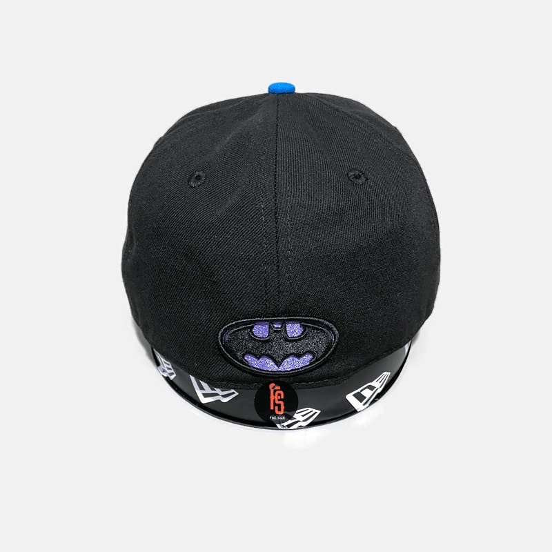 TOPI NEW ERA ORIGINAL 5950 PENGUIN BATMAN BLACK UV BLUE