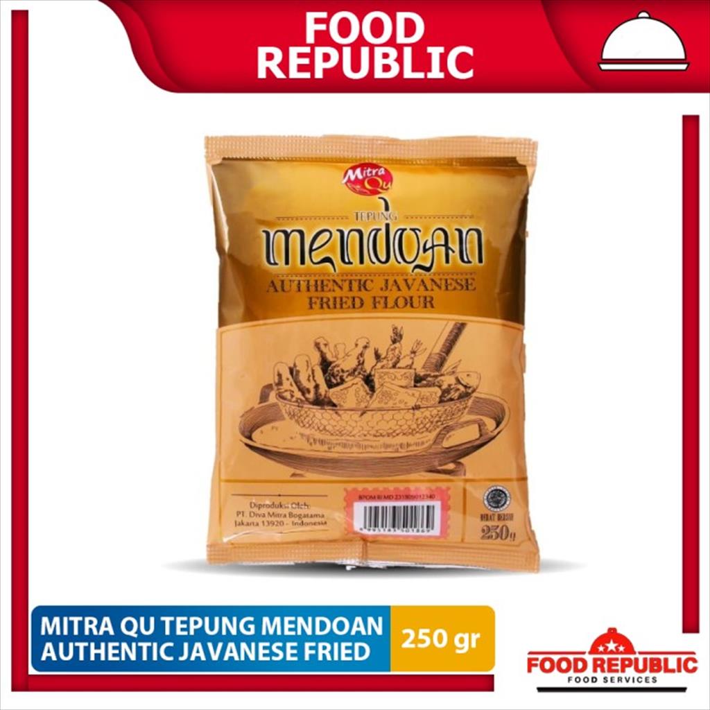 MitraQu Tepung Mendoan 250 gr Mitra Qu Authentic Javanese Fried Halal