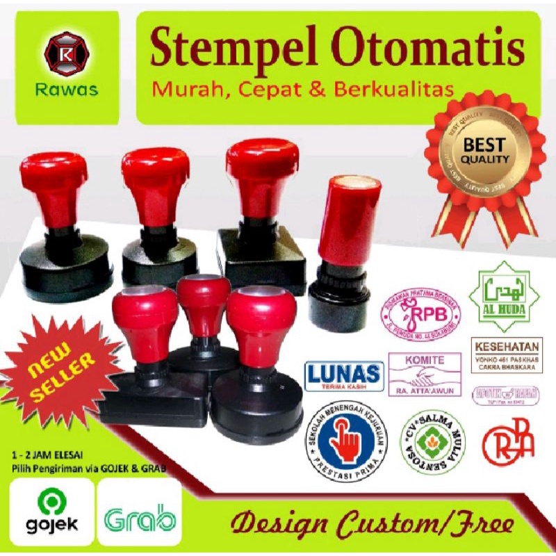 

Stempel, Stempel Logo, Stempel lunas, stempel nama, stempel tanda